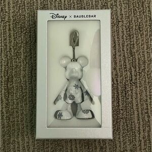 Disney Baublebar Mickey Ornament Keychain